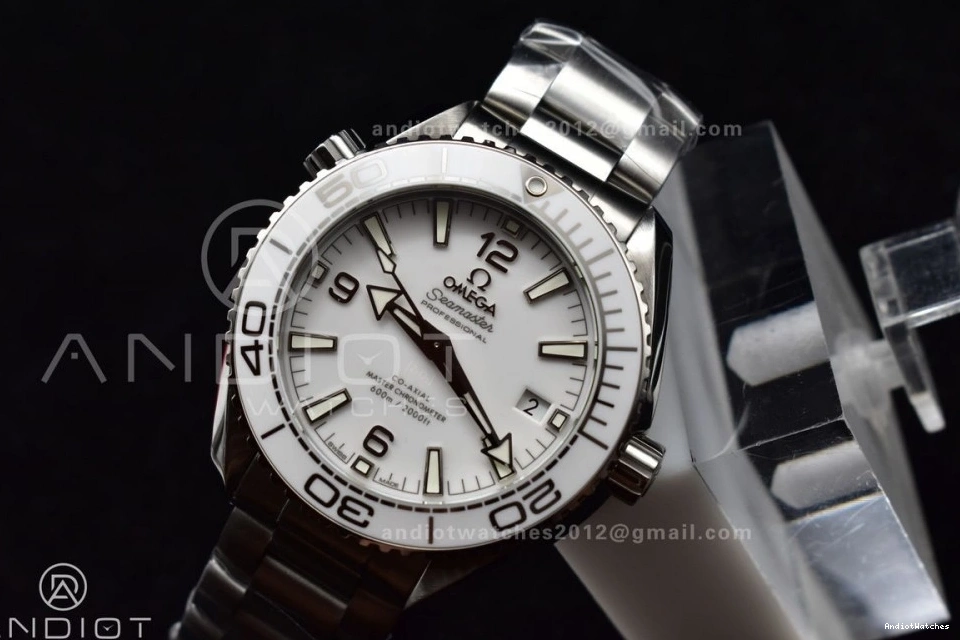 1:1 600m 39.5mm Factory Made Genuine 486 Ocean like White Seamaster Cozy VS Planet 0308